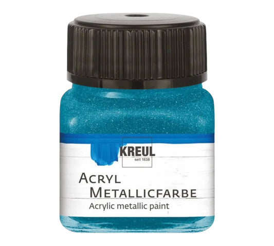 Kreul Acryl Metallic Paint Petrol 77282