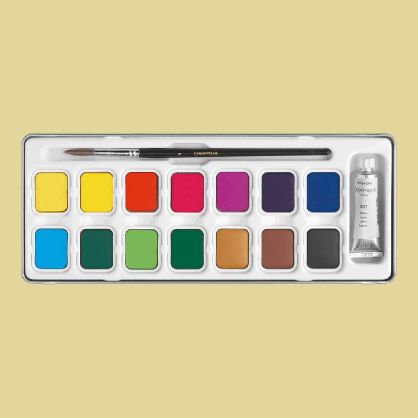 Caran d’Ache Gouache Studio – 15 Farben