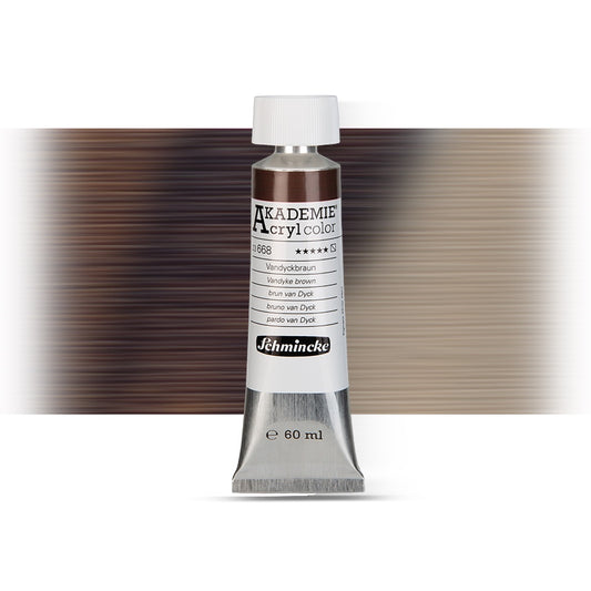 Schmincke Akademie Acryl Vandyckbraun 668