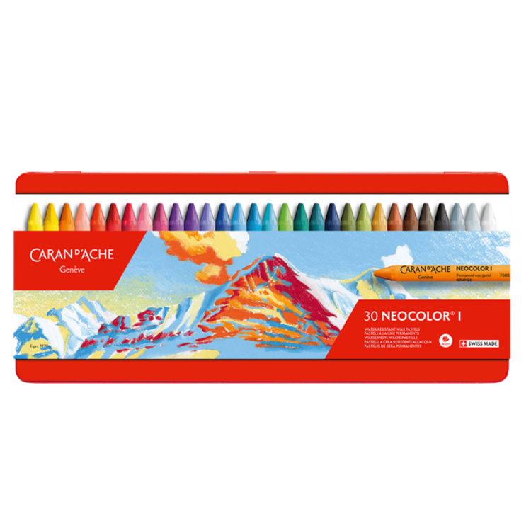 Caran d'Ache Neocolor ™ I Wax Pastell 30 Farben