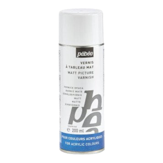 Pébéo Auxiliaires Artist Acrylics Vernis Matt, Matt Acrylic Lacquer Spray