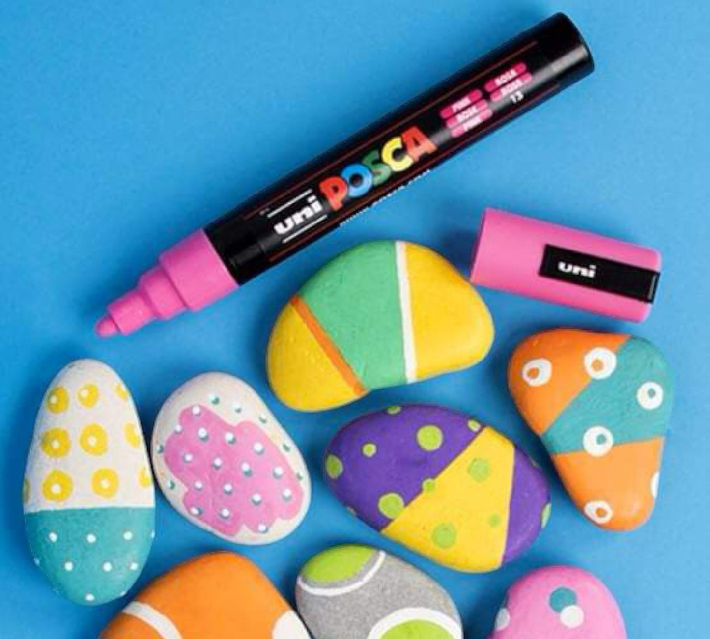 Uni Posca PC-5M acrylic marker 1.8-2.5mm gold 25