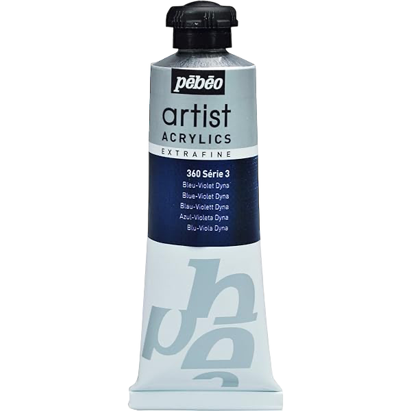 Pébéo Artist Acrylics Blau-Violett Dyna 360 Serie 3
