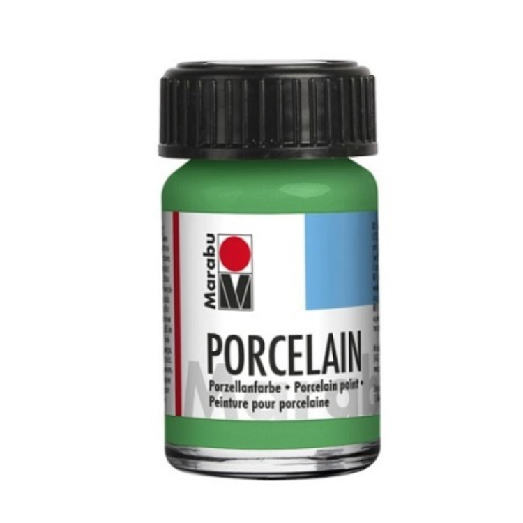 Marabu Deckende Porzellan- und Glasfarbe, Apfel 158 ,15 ml