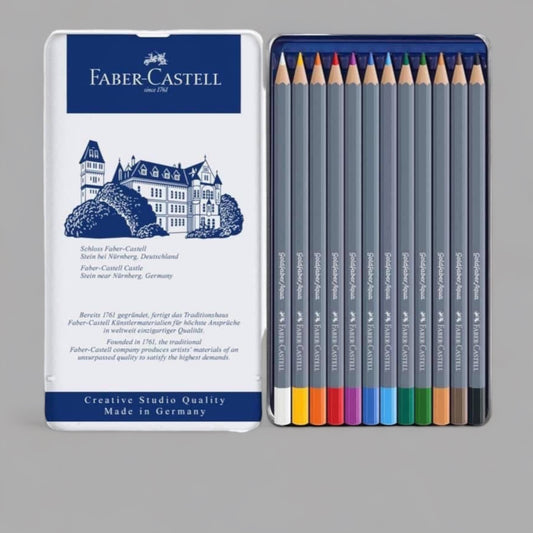 Faber Castell Goldfaber Aqua watercolor pencils 12 pieces