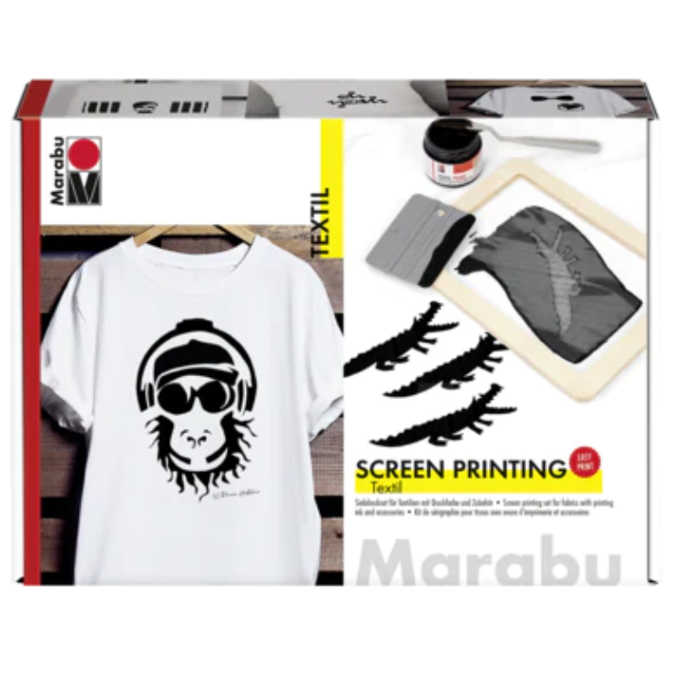 Marabu Textil Screen Printing Set