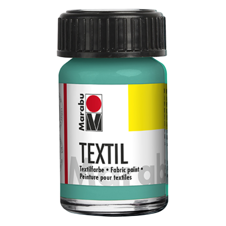Marabu Textil, fabric paint Aqua Green 297, 15 ml