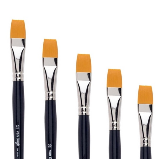 Van Gogh Selected Filament Oil & Acrylic Brush Series 294 Flat