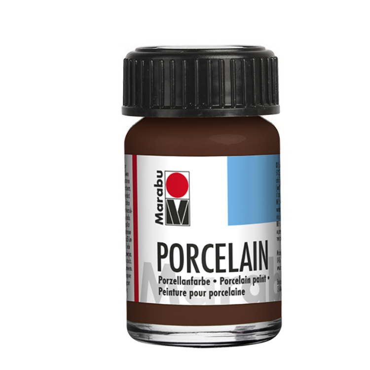 Marabu Deckende Porzellan Farbe , Kakao 295 ,15 ml