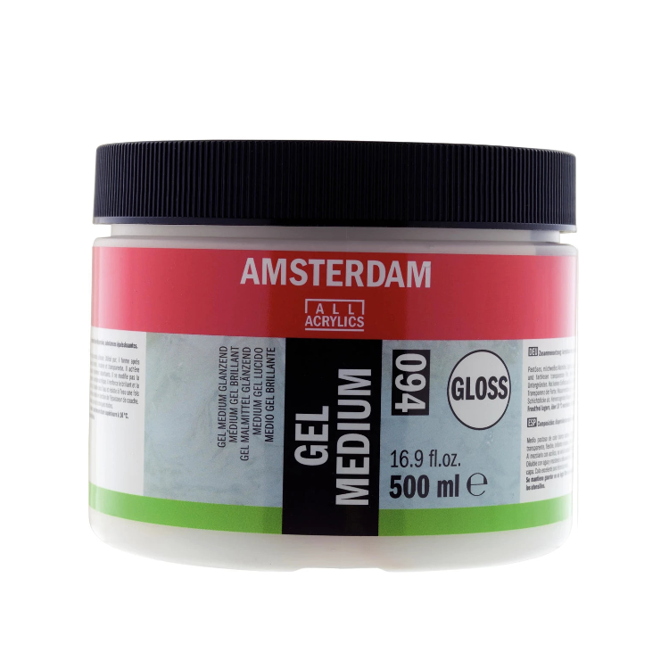 Amsterdam Gel Painting Medium Glossy Container 094
