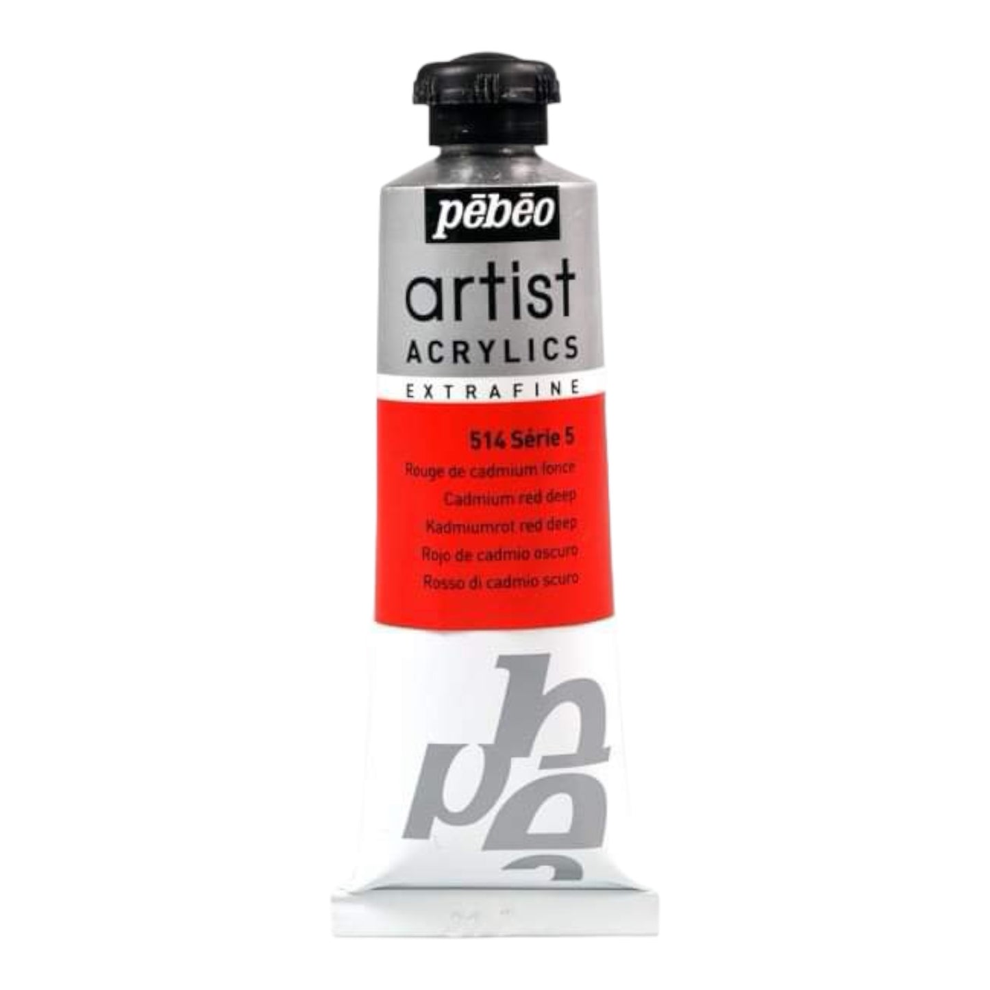 Pébéo Artist Acrylics Dark Cadmium Red 514 Series 5