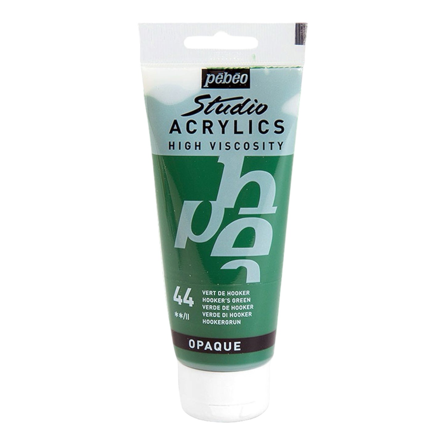 Pébéo Studio Acrylics Acrylic Paint Hooker Green 44