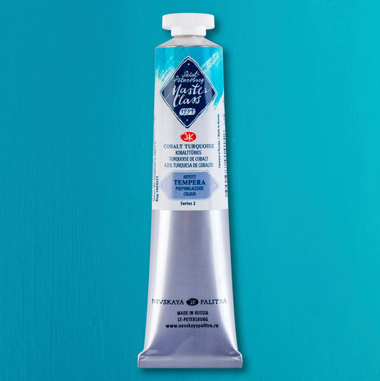 Nevskaya Palitra Farbe Tempera Kobalttürkis «Master-Class» in Tube №531