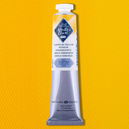 Nevskaya Palitra Farbe Tempera Kadmiumgelb Mittel «Master-Class» in Tube №201