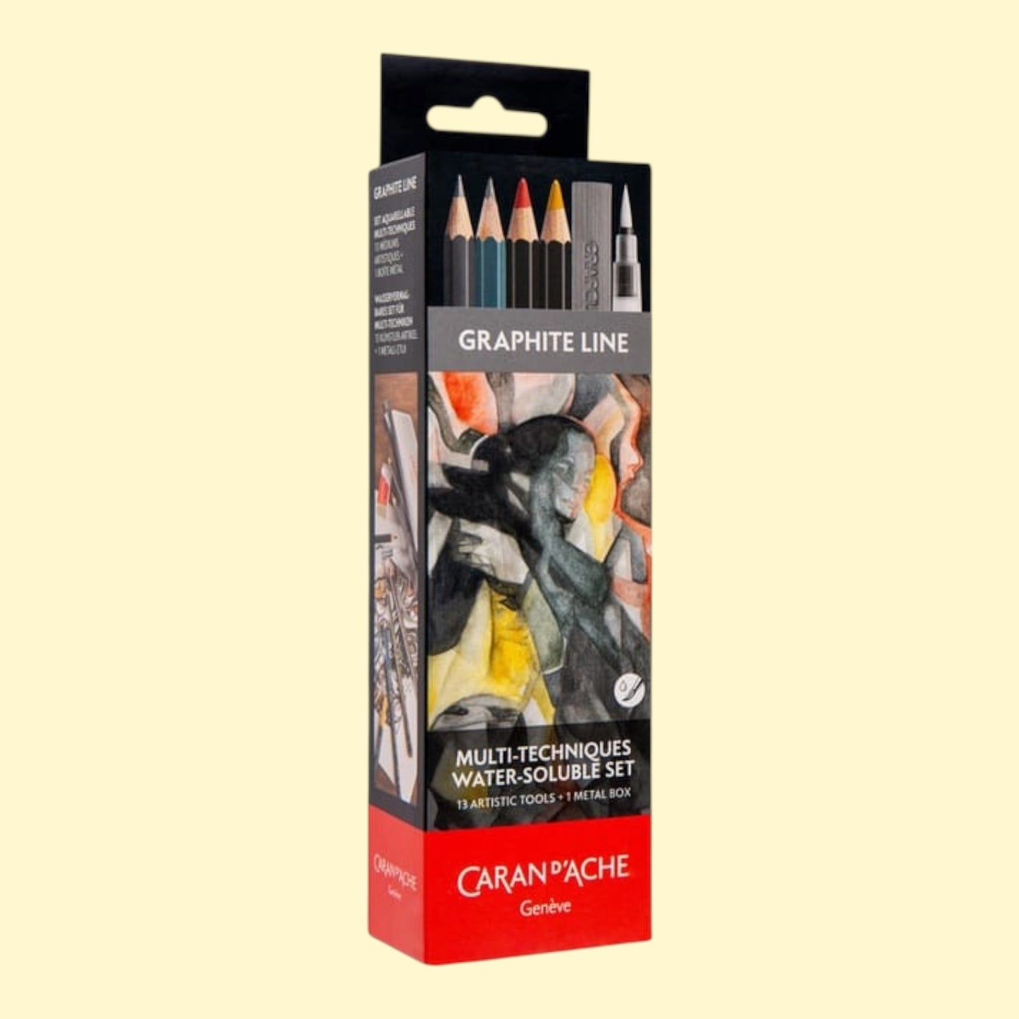 Caran d’Ache Graphite Line – Multi-Techniques Water-Soluble Set