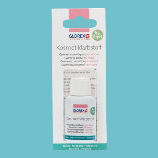 Glorex Kosmetikfarbstoff Türkis 20 ml