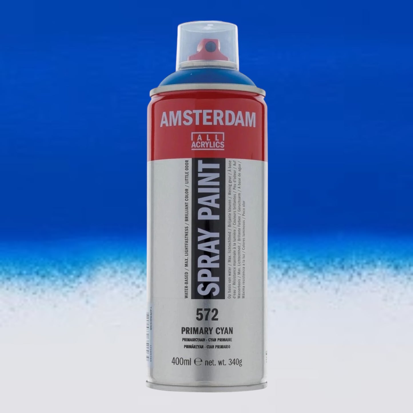 Amsterdam  Spray Paint Primärzyan 572
