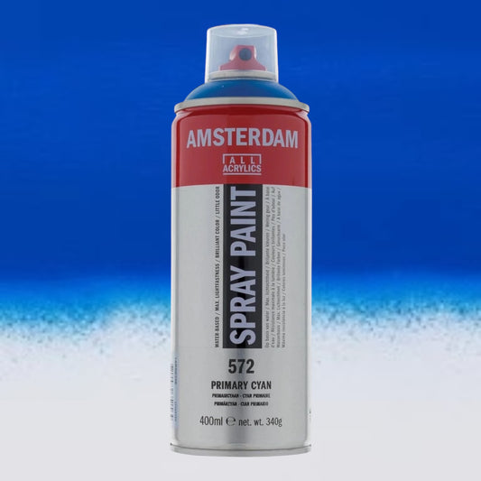 Amsterdam  Spray Paint Primärzyan 572