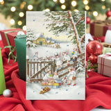 postcard Advent calendar 