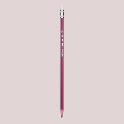 Bleistift Dreikant mit Radiergummi "Matt Triangle"