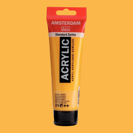 Amsterdam Standard Series Acrylfarbe - Azogelb Dunkel 270