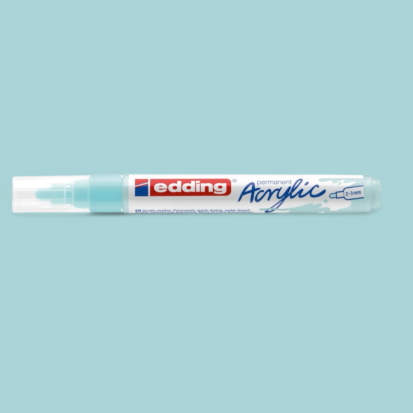 Edding 5100 Acrylmarker pastellblau 916 , Rundspitze 2-3 mm