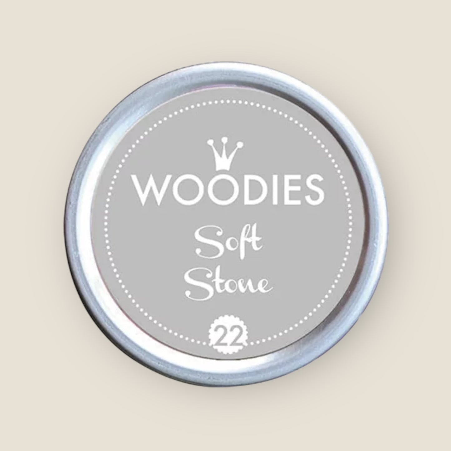 Woodies Stempelkissen Soft Stone 22