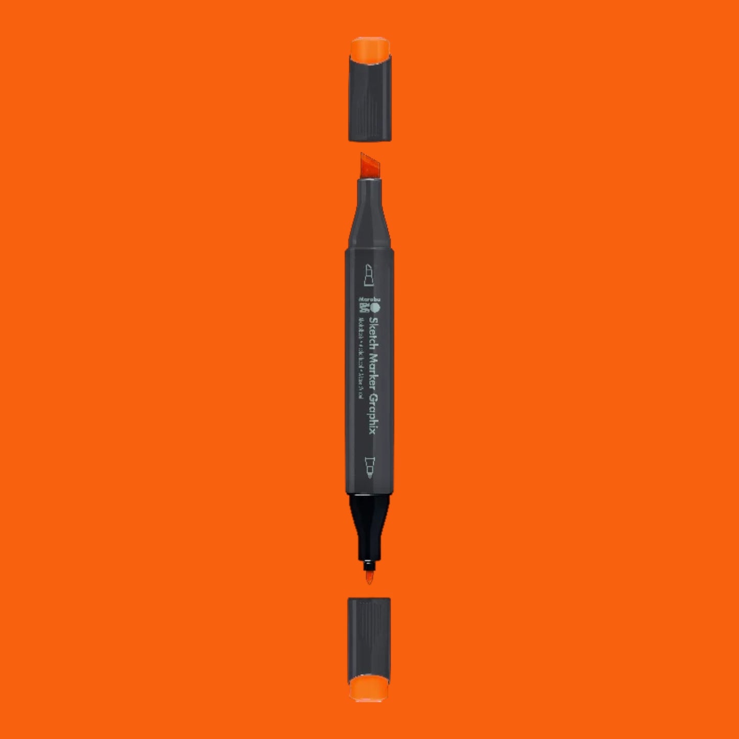 Marabu Sketch Marker Graphix.
 Brilliant Orange 925 