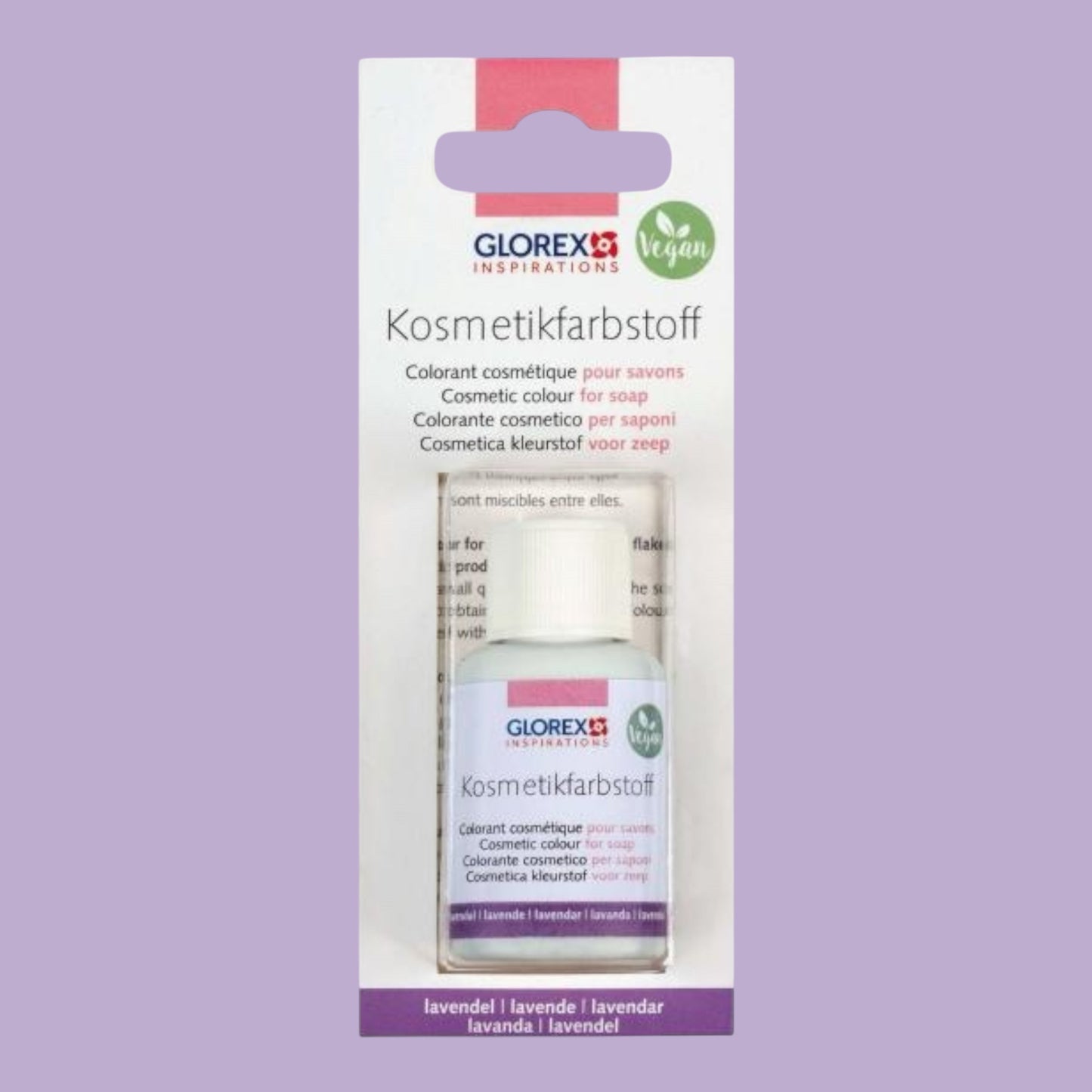 Glorex Kosmetikfarbstoff Lavendel  20 ml