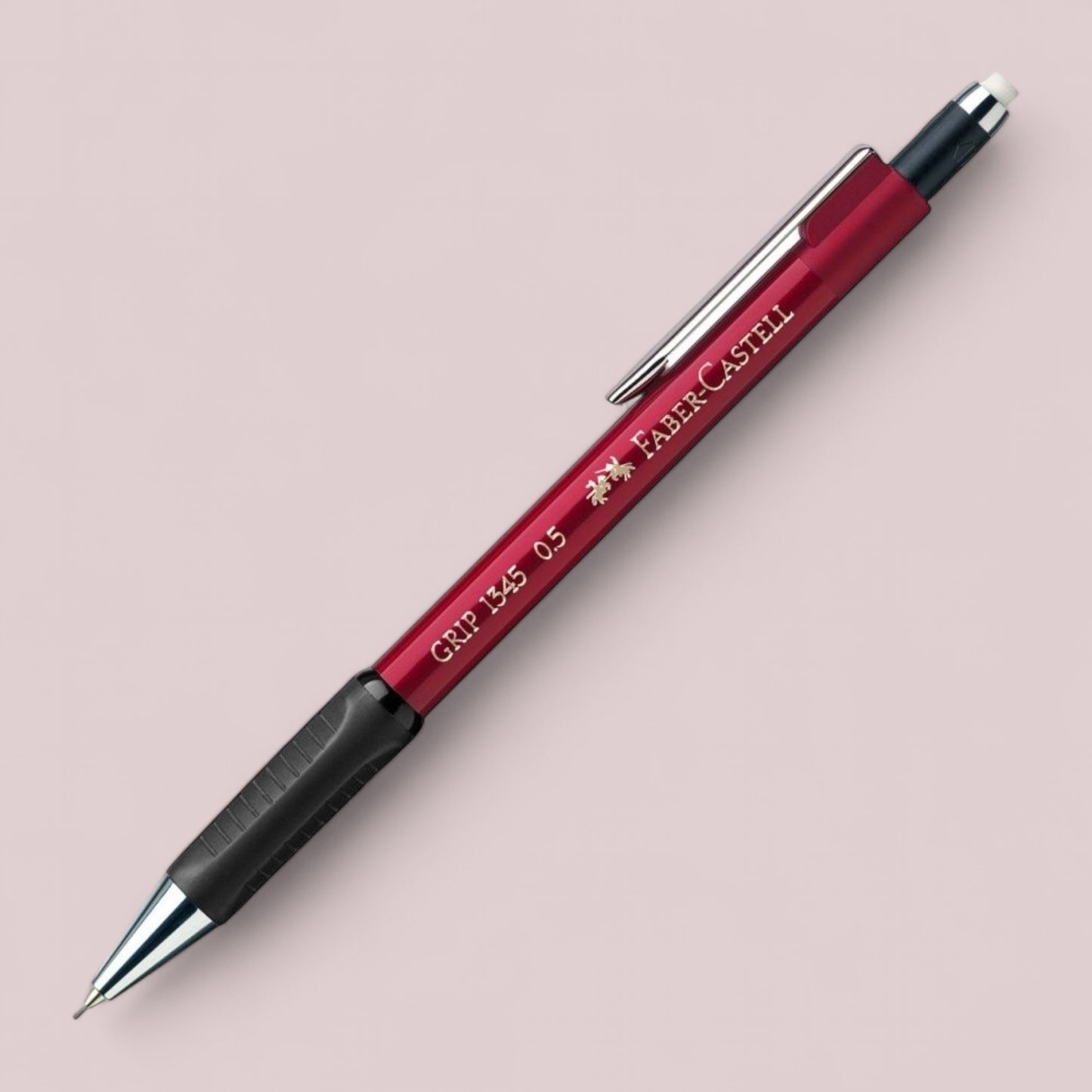 Faber-Castell Druckbleistift Grip 1345 0,5mm, Rot