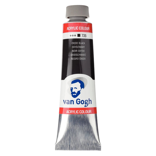 Van Gogh Acrylfarbe Oxidschwarz 735
