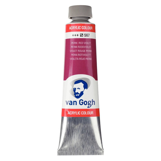 Van Gogh Acrylfarbe Permanentrotviolett 567