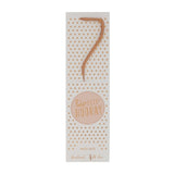Wundercandle Wunderkerze „Hip Hip Hooray“, 7