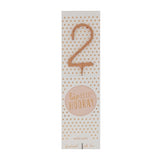 Wundercandle Wunderkerze „Hip Hip Hooray“, 2