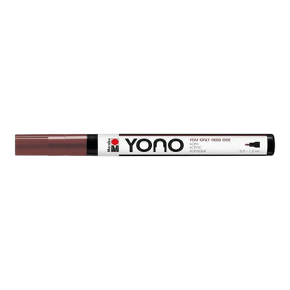 Acrylmarker YONO 0.5 - 1.5 mm Braun