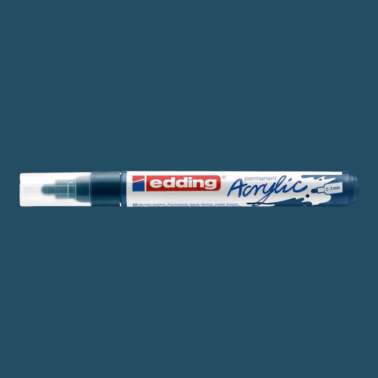 Edding 5100 Acrylmarker elegant nachtblau 933 , Rundspitze 2-3 mm