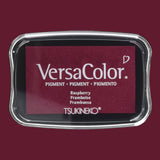 Rayher Versa Color Pigment-Stempelkissen Raspberry, 9,6x6,3x1,8cm