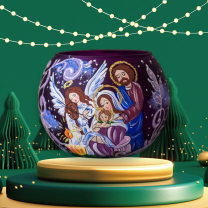 Goleo Teelichtlampe - Nativity Scene