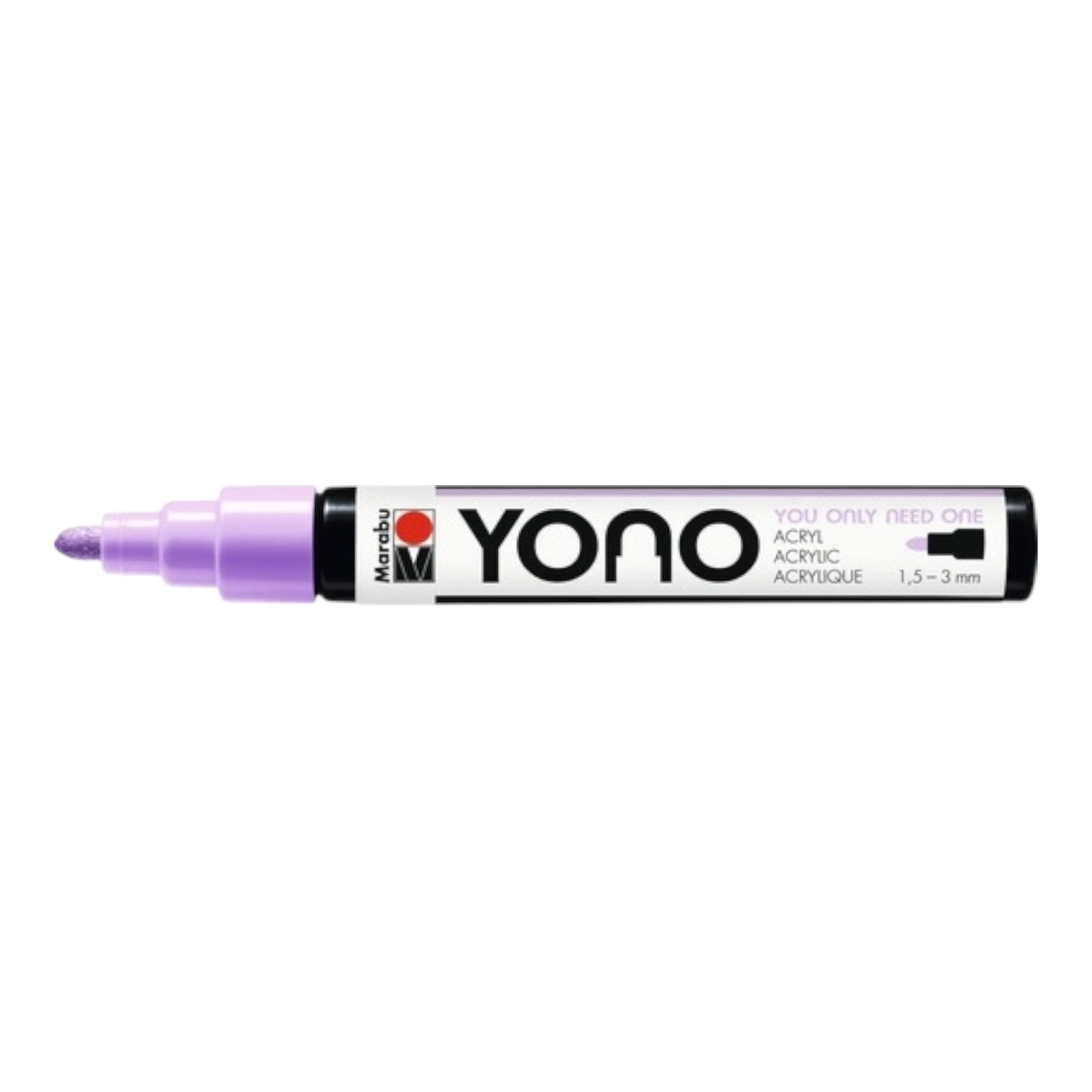 YONO Acrylmarker – Lila (1.5–3 mm)