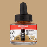 Amsterdam Acrylics Acrylic Ink – Deep Gold 803 , 30 ml