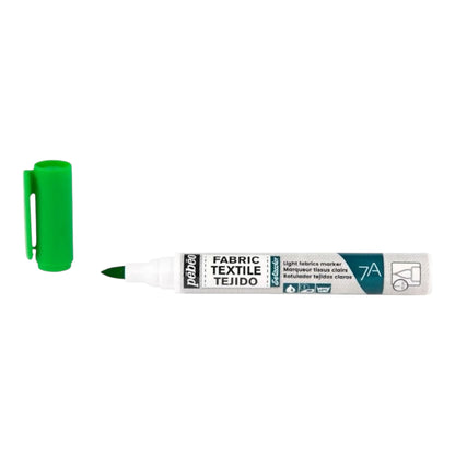 Pébéo Setacolor Stoffmarker 7A – Hellgrün, für helle Stoffe