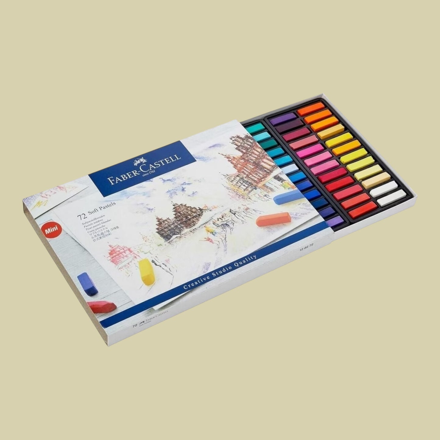 Faber-Castell – Soft Pastels Mini, 72-teilig