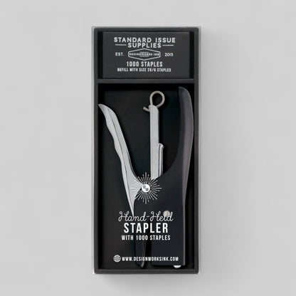 Black Standard Issue - The Hand Held Stapler