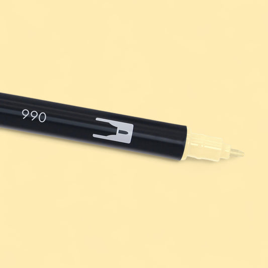 Tombow ABT Dual Brush Pen 062 pale yellow