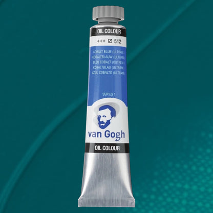 Van Gogh Ölfarbe – Kobaltblau (Ultramarin) 512 – 20 ml, 60 ml