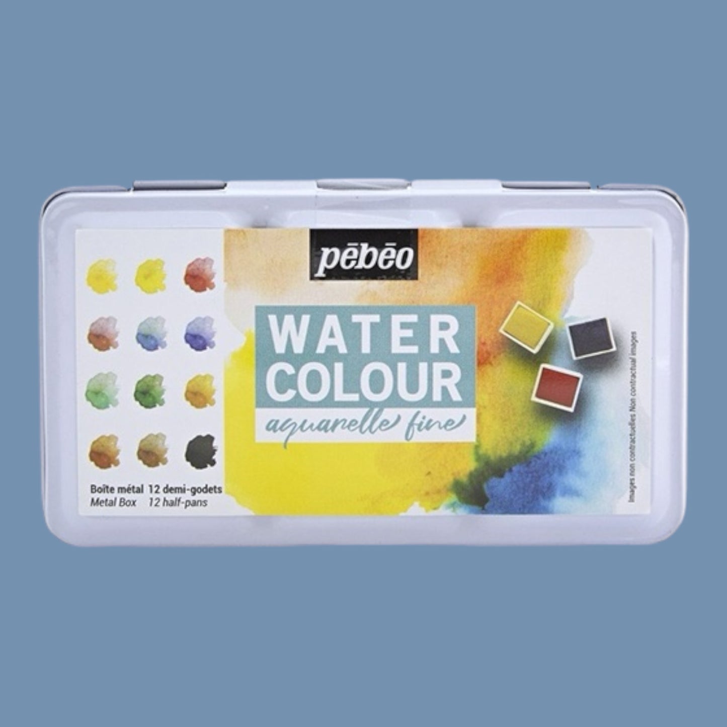 Pébéo Aquarell 12er- Näpfchen