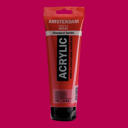 Amsterdam Standard Series Acrylfarbe - Primärmagenta 369