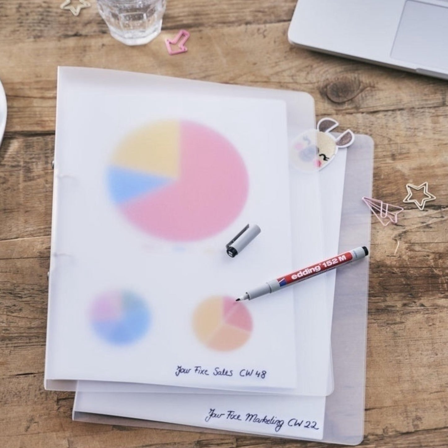 Edding 152 M – Non‑permanenter Folienschreiber Schwarz