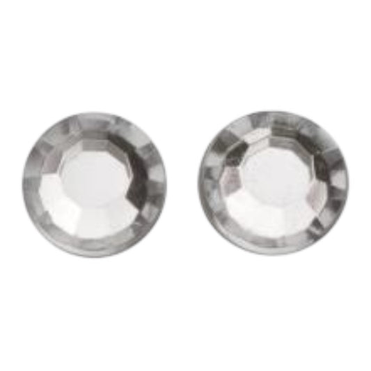P&D Diamanten rund 8mm crystal selbstklebend 80 Stück