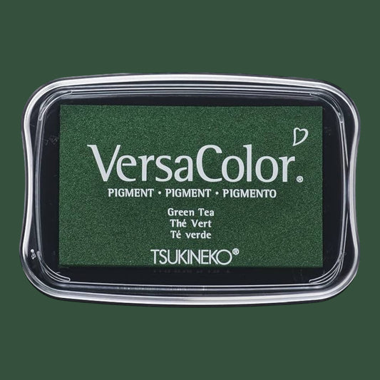 Rayher Stempelkissen Versa Color Pigment-Green Tea, 9,6x6,3x1,8cm